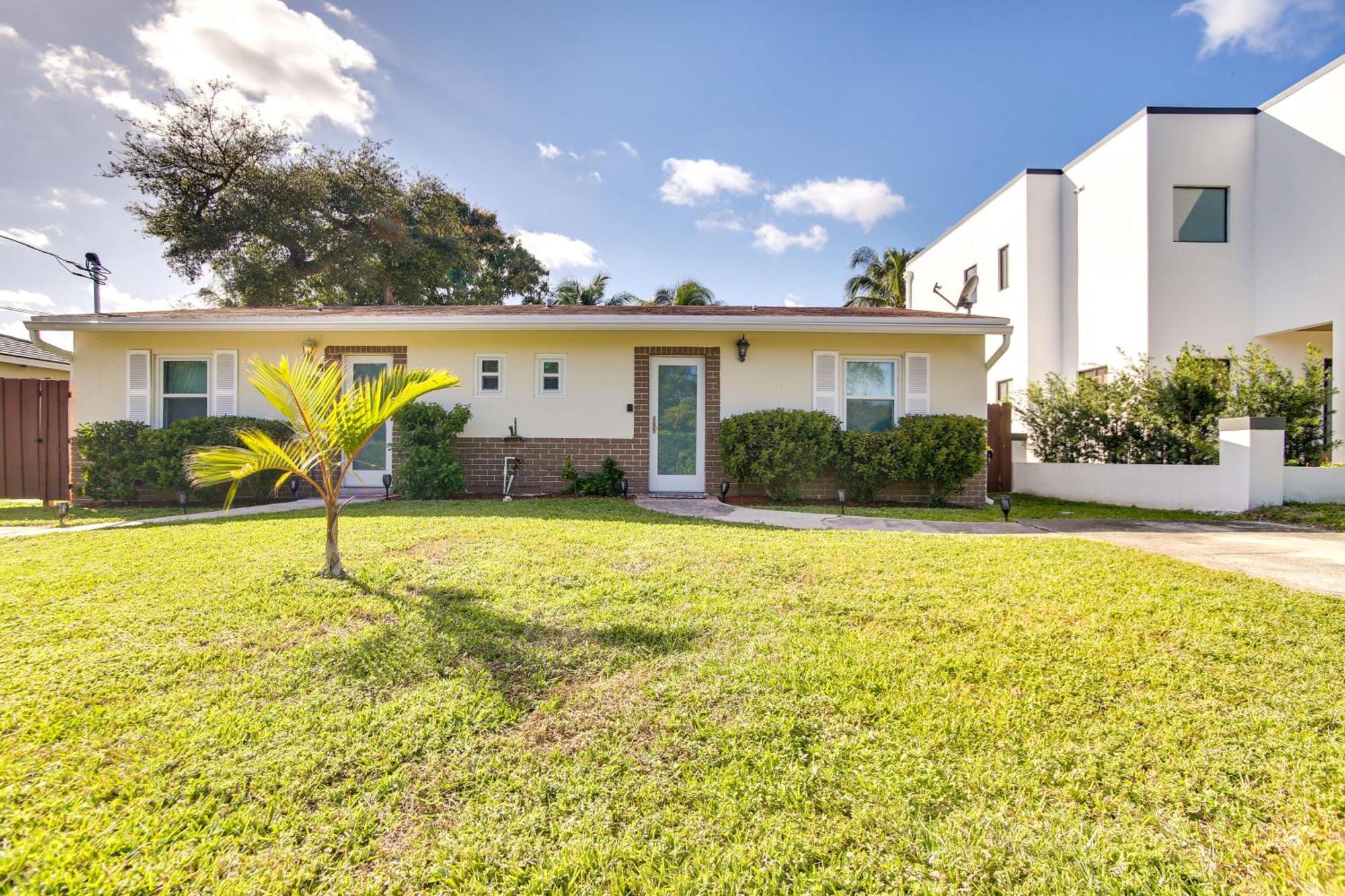 Canal Side Retreat With Dock, By Hollywood Boardwalk Fort Lauderdale Exterior foto